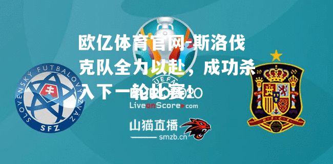 斯洛伐克队全力以赴，成功杀入下一轮比赛！